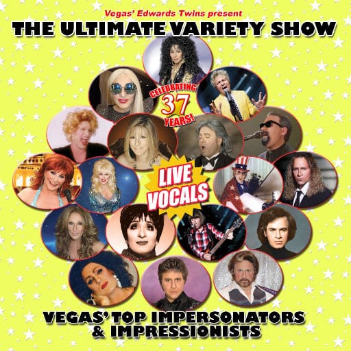 The Ultimate Variety Show Vegas Top Impersonators concerts in Anchorage.